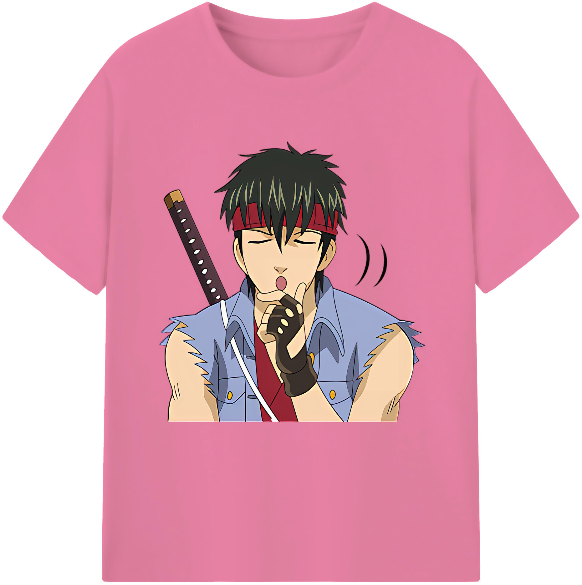 （画像用） ぎんたま 坂田銀時（さかたぎんとき） 神楽 志村新八（しむら しんぱち） GINTAMA Sakata Gintoki Kagura Shimura Shinpachi 綿100％半袖Tシャツ（フロントプリント）